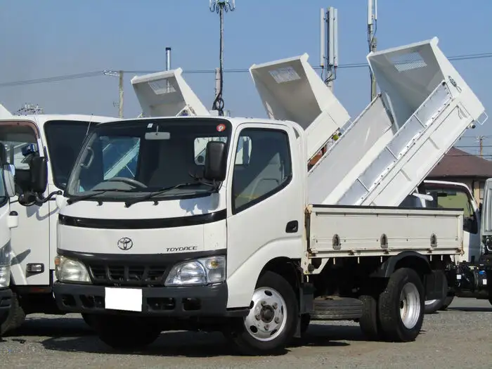 トヨタ トヨエース 小型 平ボディ 床鉄板 PB-XZU308の中古トラック画像1