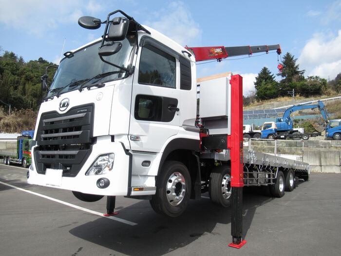 日産UD クオン 大型 車両重機運搬 セルフローダー 2PG-CG5CL