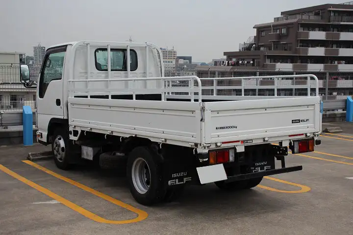 いすゞ エルフ 小型 平ボディ TRG-NJR85A H27の中古トラック画像4