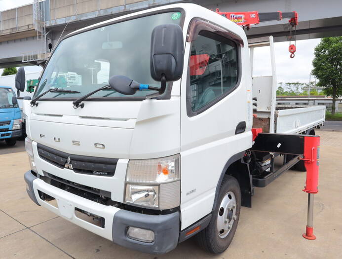 三菱 キャンター 小型 クレーン付 超ロング TKG-FEB50