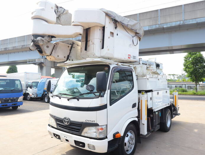 トヨタ ダイナ 小型 高所・建柱車 高所作業車 BDG-XZU354H