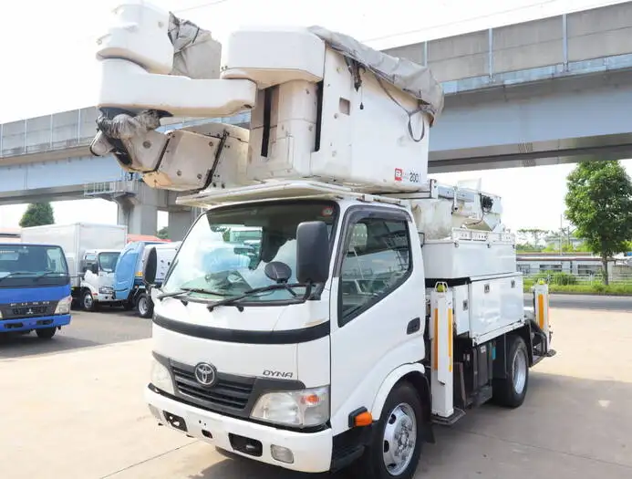 トヨタ ダイナ 小型 高所・建柱車 高所作業車 電工仕様の中古トラック画像1