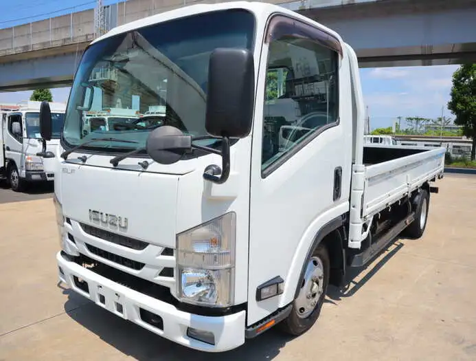 いすゞ エルフ 小型 平ボディ TPG-NLR85AR H28の中古トラック画像1