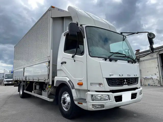三菱 ファイター 中型/増トン ウイング 床鉄板 TKG-FK71Fの中古トラック画像4