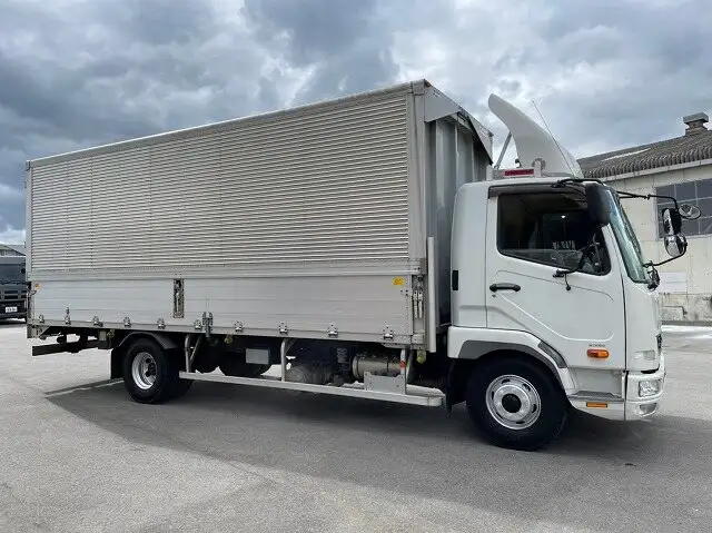 三菱 ファイター 中型/増トン ウイング 床鉄板 TKG-FK71Fの中古トラック画像5