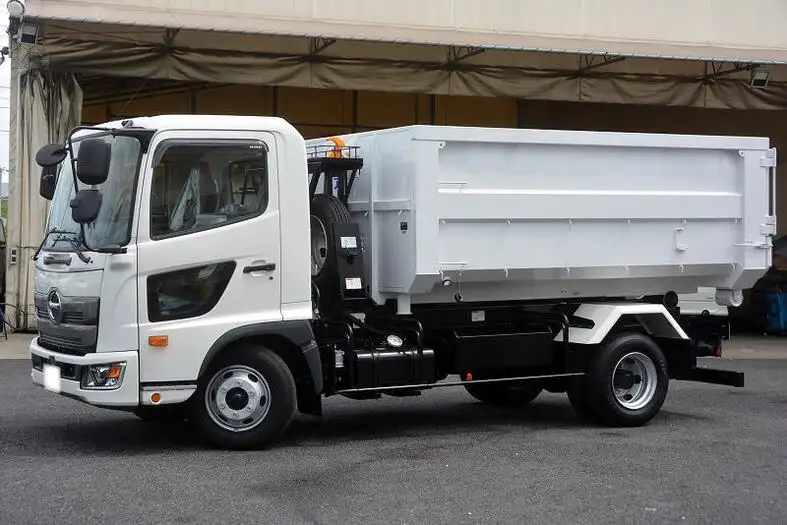 日野 レンジャー 中型/増トン アームロール コンテナ付き ツインホイストの中古トラック画像1