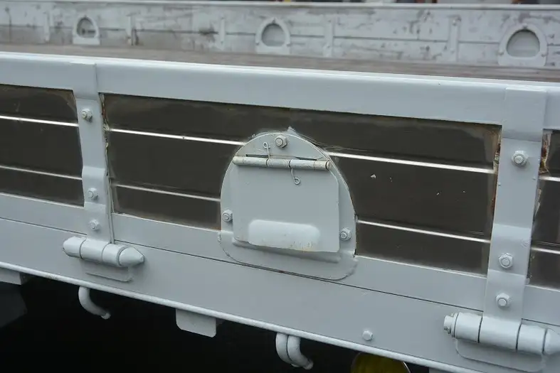 三菱 ファイター 中型/増トン 車両重機運搬 4段クレーン ラジコンの中古トラック画像6