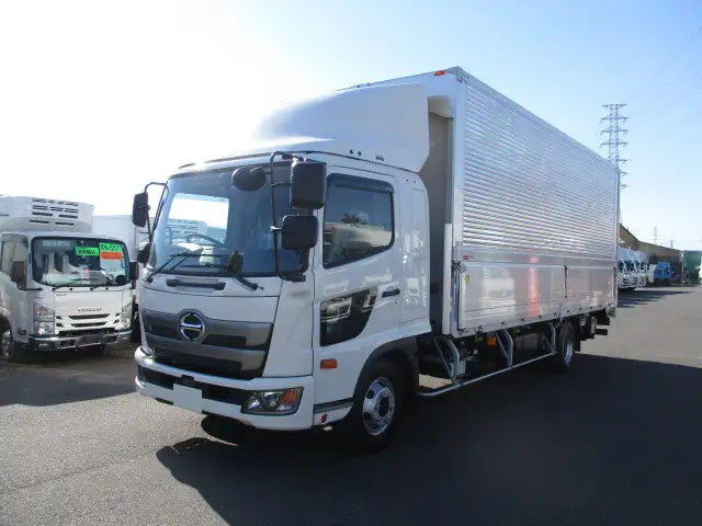 日野 レンジャー 中型/増トン ウイング パワーゲート エアサスの中古トラック画像1