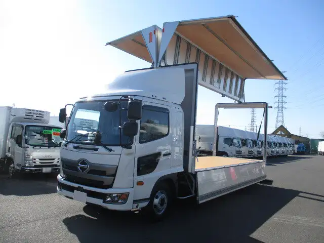 日野 レンジャー 中型/増トン ウイング パワーゲート エアサスの中古トラック画像5