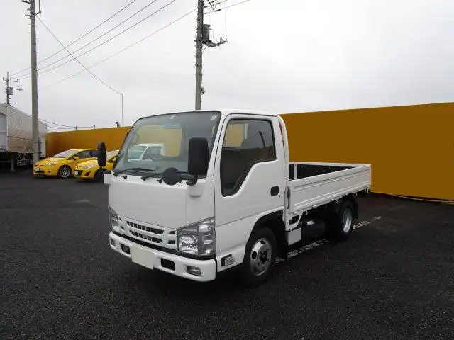 いすゞ エルフ 小型 平ボディ TRG-NJR85A H27の中古トラック画像1