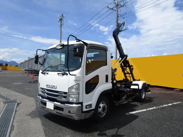 いすゞ フォワード 中型/増トン アームロール TKG-FRR90S2 H29の中古トラック画像1