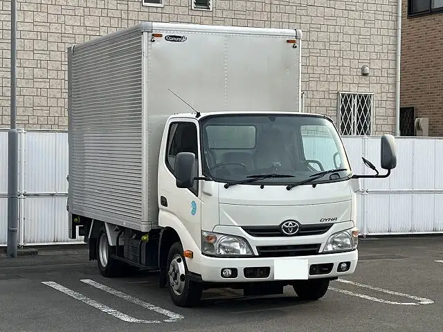 トヨタ ダイナ 小型 アルミバン パワーゲート TKG-XZU605の中古トラック画像2