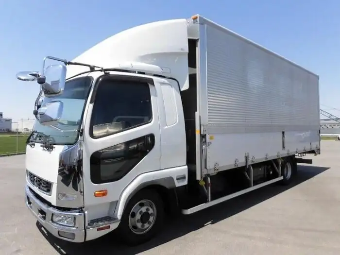三菱 ファイター 中型/増トン ウイング エアサス ベッド の中古トラック【車両No.126553】