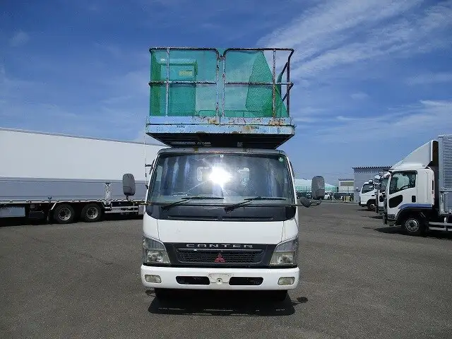 三菱 キャンター 小型 高所・建柱車 高所作業車 KK-FE83EGYの中古トラック画像2