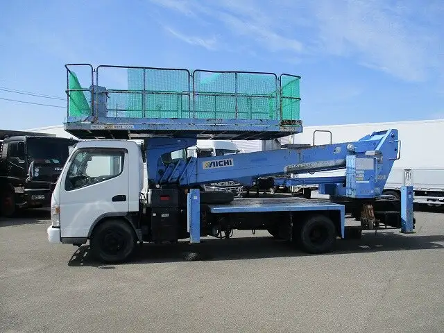三菱 キャンター 小型 高所・建柱車 高所作業車 KK-FE83EGYの中古トラック画像3