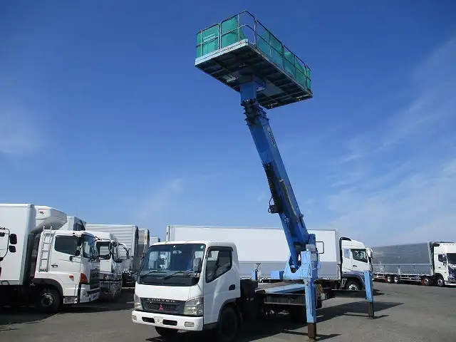 三菱 キャンター 小型 高所・建柱車 高所作業車 KK-FE83EGYの中古トラック画像7