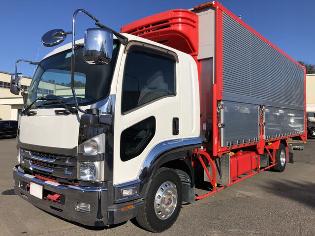 いすゞ フォワード 中型/増トン 冷凍冷蔵 ワイド TKG-FRR90S2