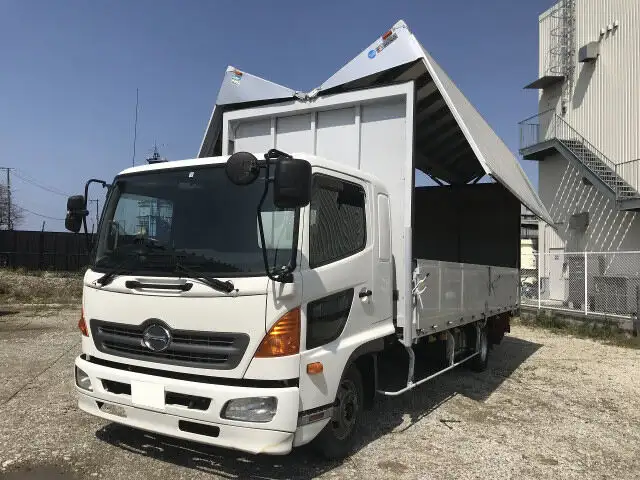 日野 レンジャー 中型/増トン ウイング BKG-FD7JLYA H23の中古トラック画像3