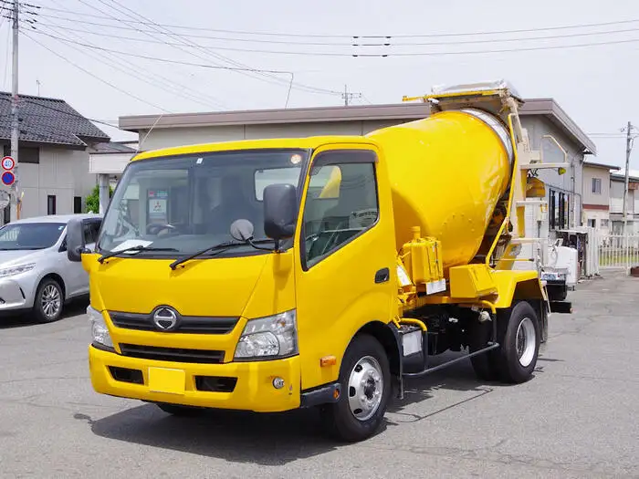 日野 デュトロ 小型 ミキサー・ポンプ TKG-XZU700M H26の中古トラック画像1