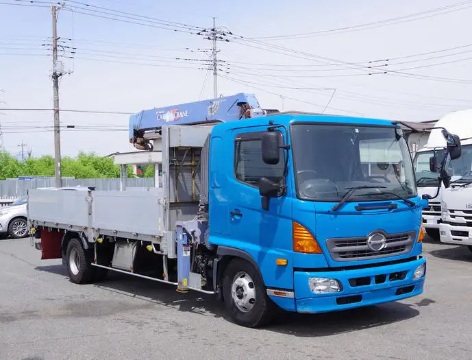 日野 レンジャー 中型/増トン クレーン付 アルミブロック 4段の中古トラック画像2