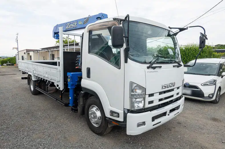 いすゞ フォワード 中型/増トン クレーン付 4段 ラジコンの中古トラック画像2