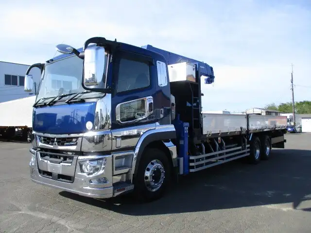 三菱 スーパーグレート 大型 クレーン付 4段 ラジコン の中古トラック【車両No.126584】