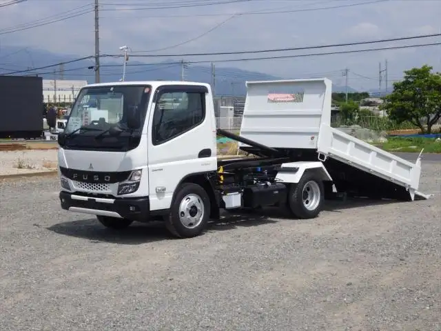 三菱 キャンター 小型 ダンプ ローダー 2RG-FBA60の中古トラック画像1