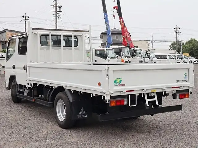 三菱 キャンター 小型 平ボディ Wキャブ TKG-FEA20の中古トラック画像4