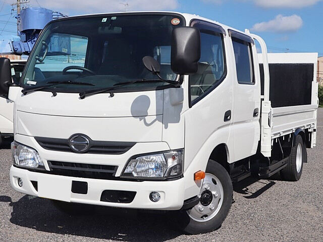 日野 デュトロ 小型 平ボディ セミロング TKG-XZU655M