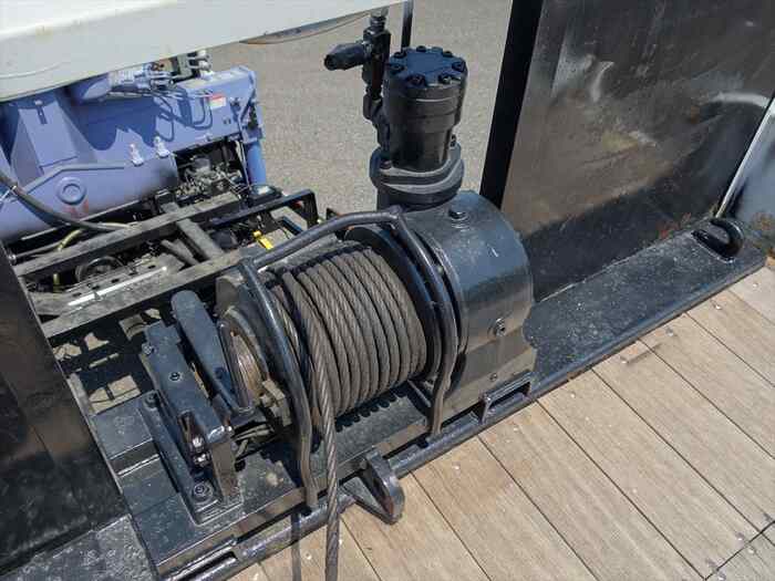 いすゞ フォワード 中型 車輌重機運搬 3段クレーン ラジコン|画像8