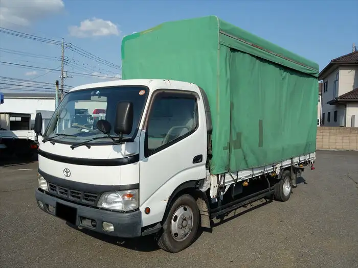 トヨタ ダイナ 小型 平ボディ 幌 床鉄板 の中古トラック【車両No.126635】