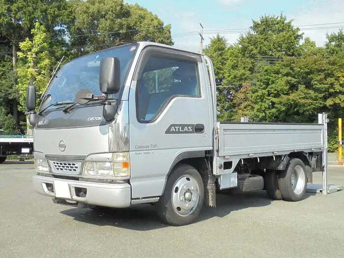 三菱 キャンター 小型 タンク車 ローリー PA-FE73DCの中古トラック画像1