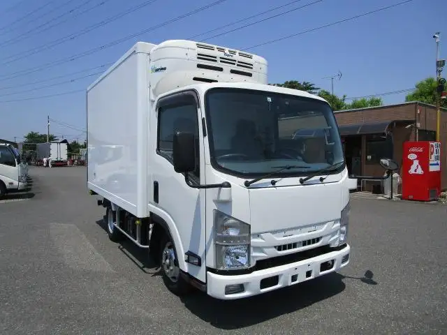 いすゞ エルフ 小型 冷凍冷蔵 低温 2室の中古トラック画像2