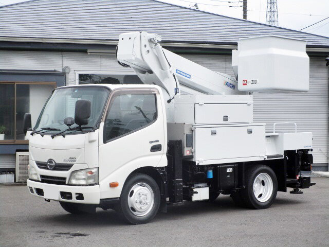日野 デュトロ 小型 高所・建柱車 高所作業車
