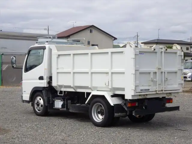 三菱 キャンター 小型 ダンプ 土砂禁 TKG-FBA60の中古トラック画像4