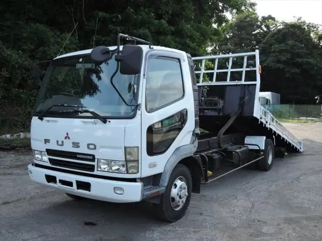 三菱 ファイター 中型/増トン 車両重機運搬 ラジコン ウインチの中古トラック画像1