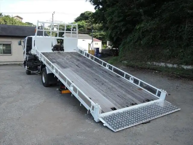 三菱 ファイター 中型/増トン 車両重機運搬 ラジコン ウインチの中古トラック画像5