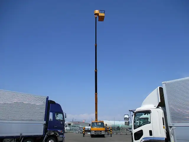 三菱 キャンター 小型 高所・建柱車 高所作業車 KK-FE63EEYの中古トラック画像9