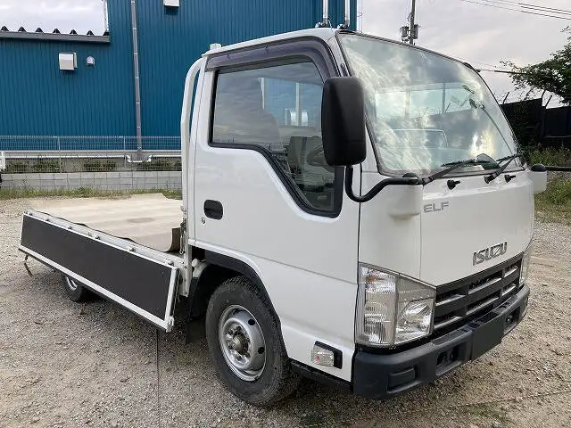 いすゞ エルフ 小型 平ボディ 床鉄板 BKG-NHR85Aの中古トラック画像6