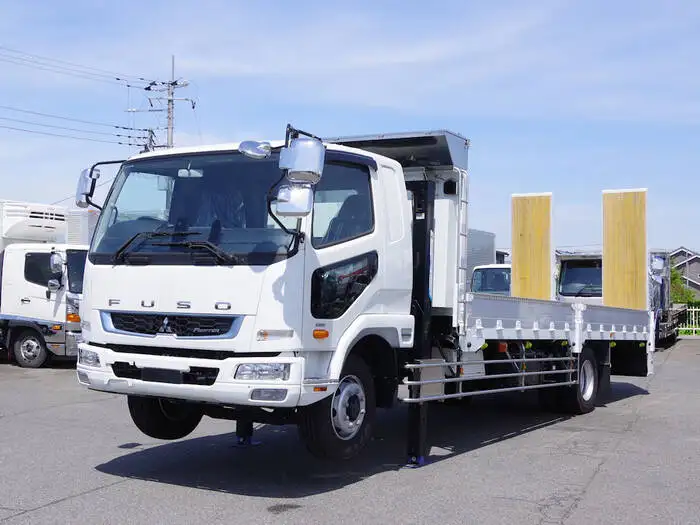三菱 ファイター 中型/増トン 車両重機運搬 ウインチ 2KG-FK62FZの中古トラック画像1