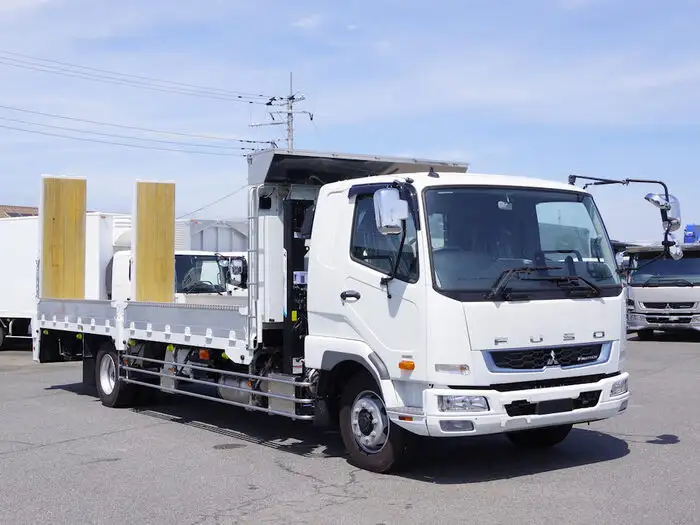 三菱 ファイター 中型/増トン 車両重機運搬 ウインチ 2KG-FK62FZの中古トラック画像2