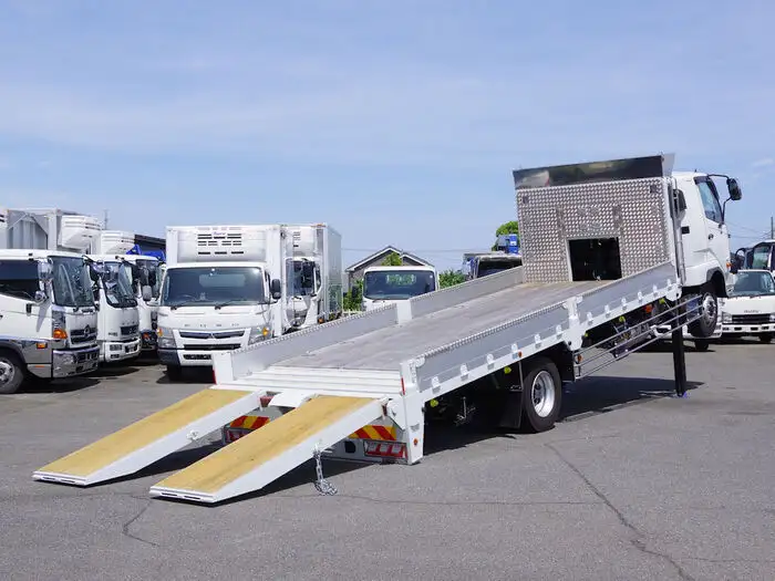 三菱 ファイター 中型/増トン 車両重機運搬 ウインチ 2KG-FK62FZの中古トラック画像7