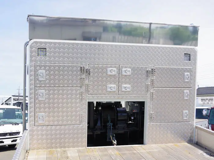 三菱 ファイター 中型/増トン 車両重機運搬 ウインチ 2KG-FK62FZの中古トラック画像8