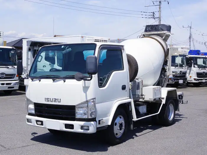 いすゞ エルフ 小型 ミキサー・ポンプ BKG-NKR85N H22の中古トラック画像1