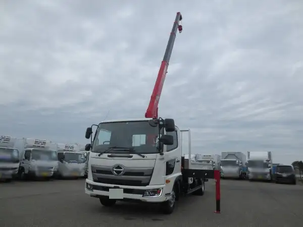 日野 レンジャー 中型/増トン クレーン付 4段 ラジコンの中古トラック画像1