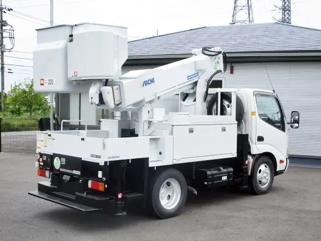 日野 デュトロ 小型 高所・建柱車 高所作業車 TKG-XZU600Xの中古トラック画像5