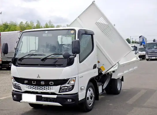 三菱 キャンター 小型 ダンプ 三転 2RG-FBAV0の中古トラック画像1