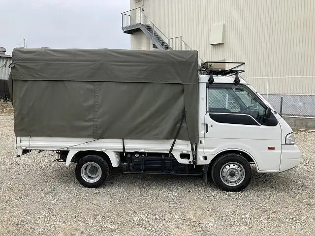 日産 バネット 小型 平ボディ 幌 ABF-SKP2TNの中古トラック画像3