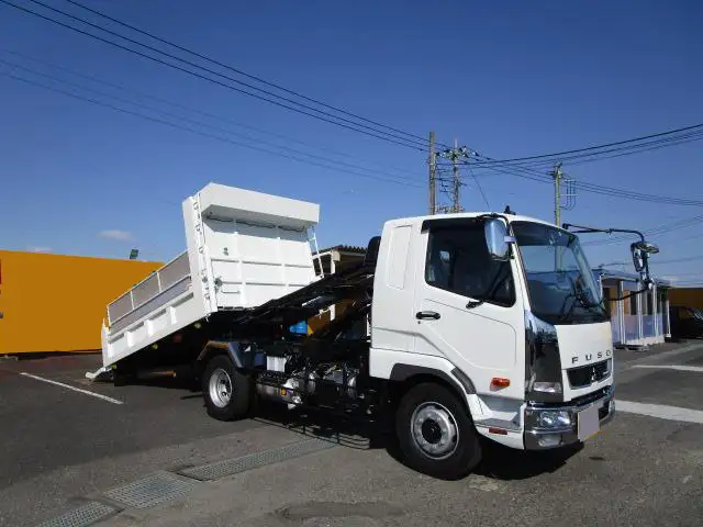 三菱 ファイター 中型/増トン ダンプ ローダー コボレーンの中古トラック画像5