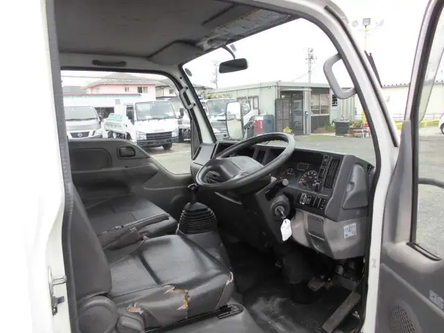 いすゞ エルフ 小型 平ボディ パワーゲート 床鉄板の中古トラック画像12